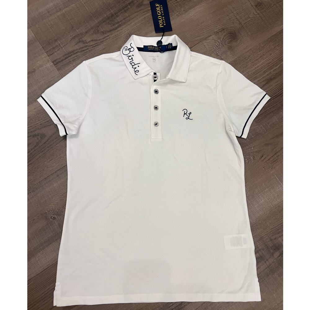 NWT Polo Golf Ralph Lauren Embroidered Birdie Collared Shirt